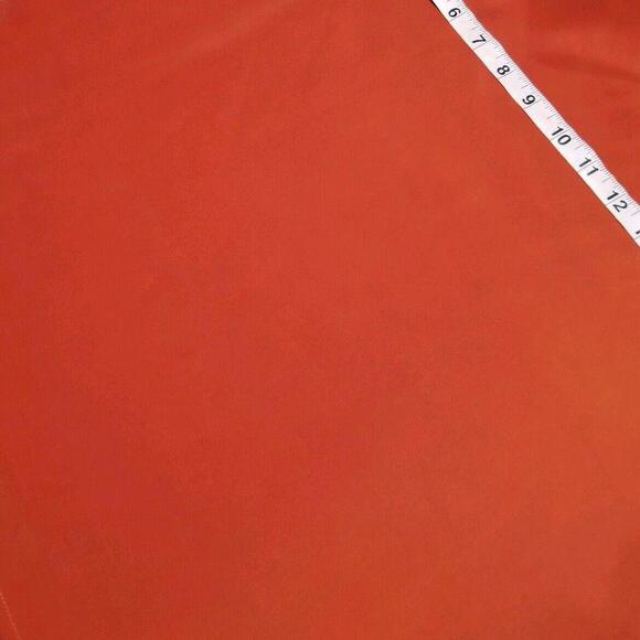 Judith March Top Size Medium Burned Orange Cold Shoulder Embroidered Sleeves - Picture 4 of 9